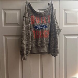 Ford Camouflage Built Tough Sweatshirt